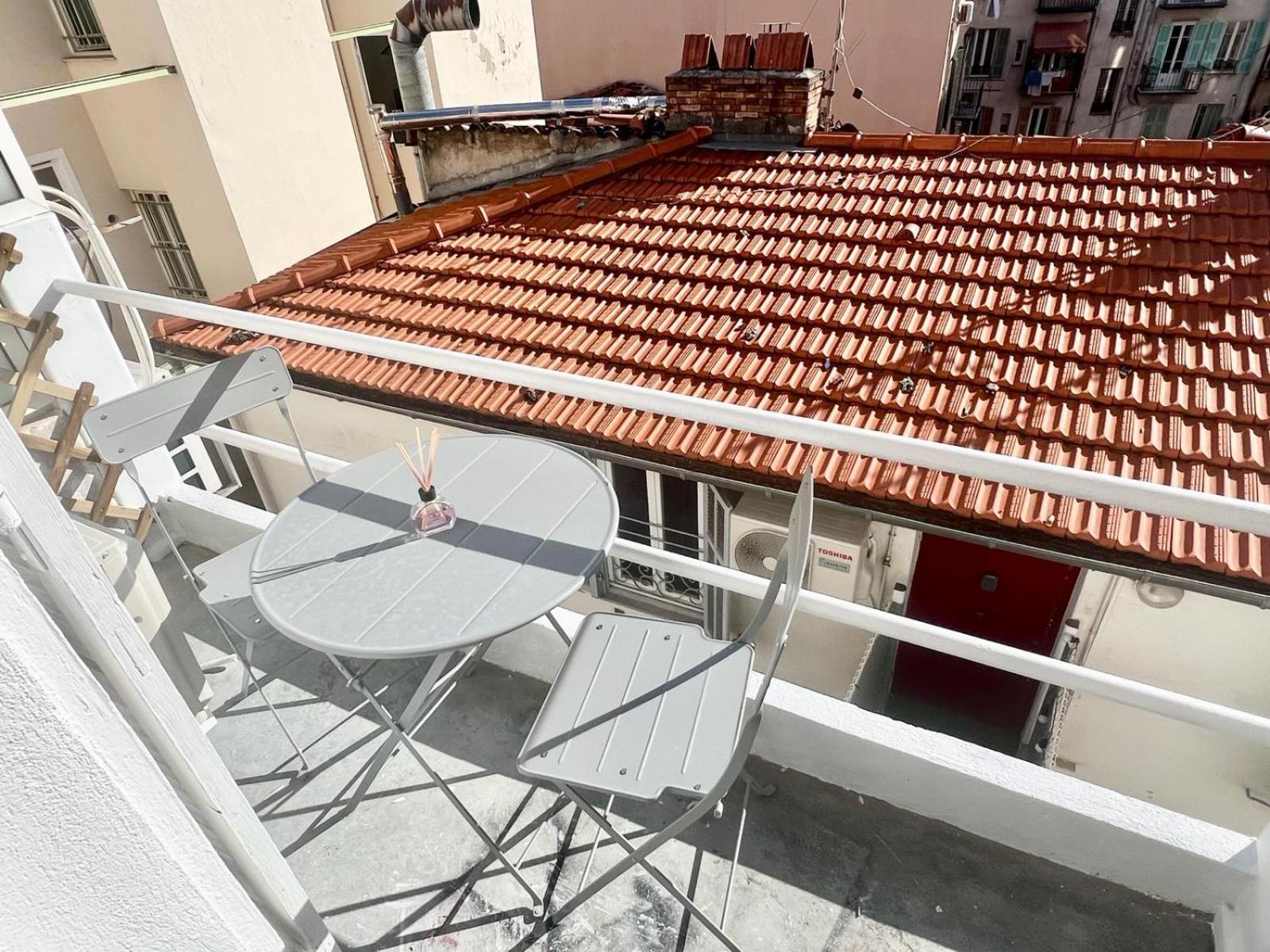 Studio Moderne Renove Avec Balcon Nizza Kültér fotó