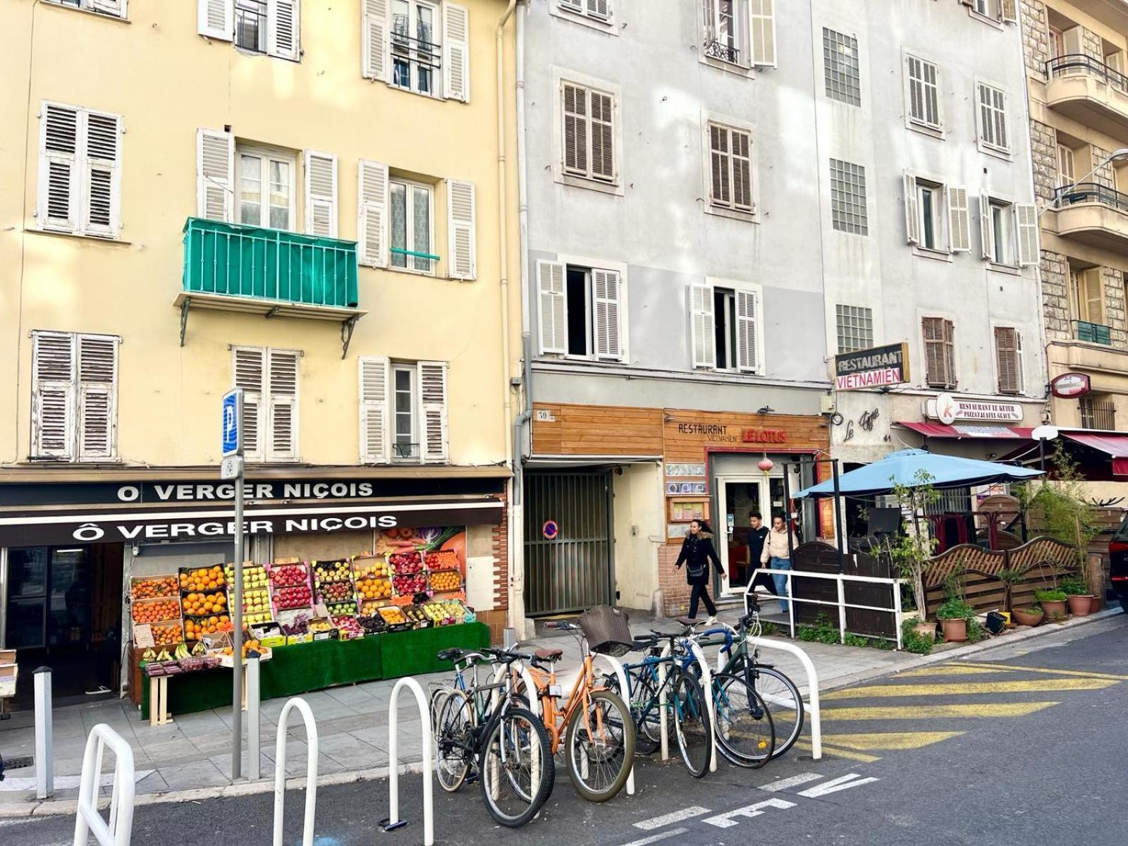 Studio Moderne Renove Avec Balcon Nizza Kültér fotó